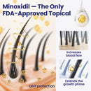 Sérum de Crescimento Capilar de Ação Rápida com 5% de Minoxidil de Força Máxima