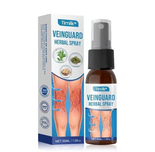 Spray fitoterápico Timilk® VeinGuard – ✅Clinicamente comprovado para eliminar varizes em apenas 7 dias.