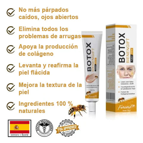 🍀ÚLTIMO DIA 80% DE DESCONTO✨Creme antirrugas Furezero™ Botox com veneno de abelha 🐝