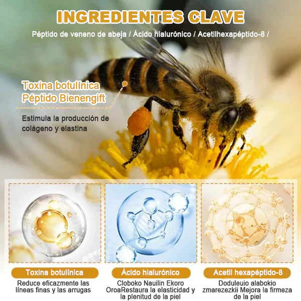 🍀ÚLTIMO DIA 80% DE DESCONTO✨Creme antirrugas Furezero™ Botox com veneno de abelha 🐝